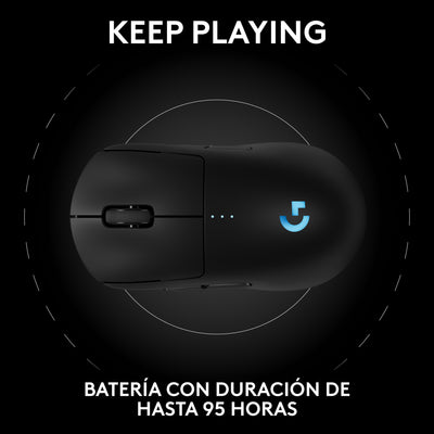 Mouse gamer logitech G PRO 2 - velocidad de la luz serie pro - Achorao