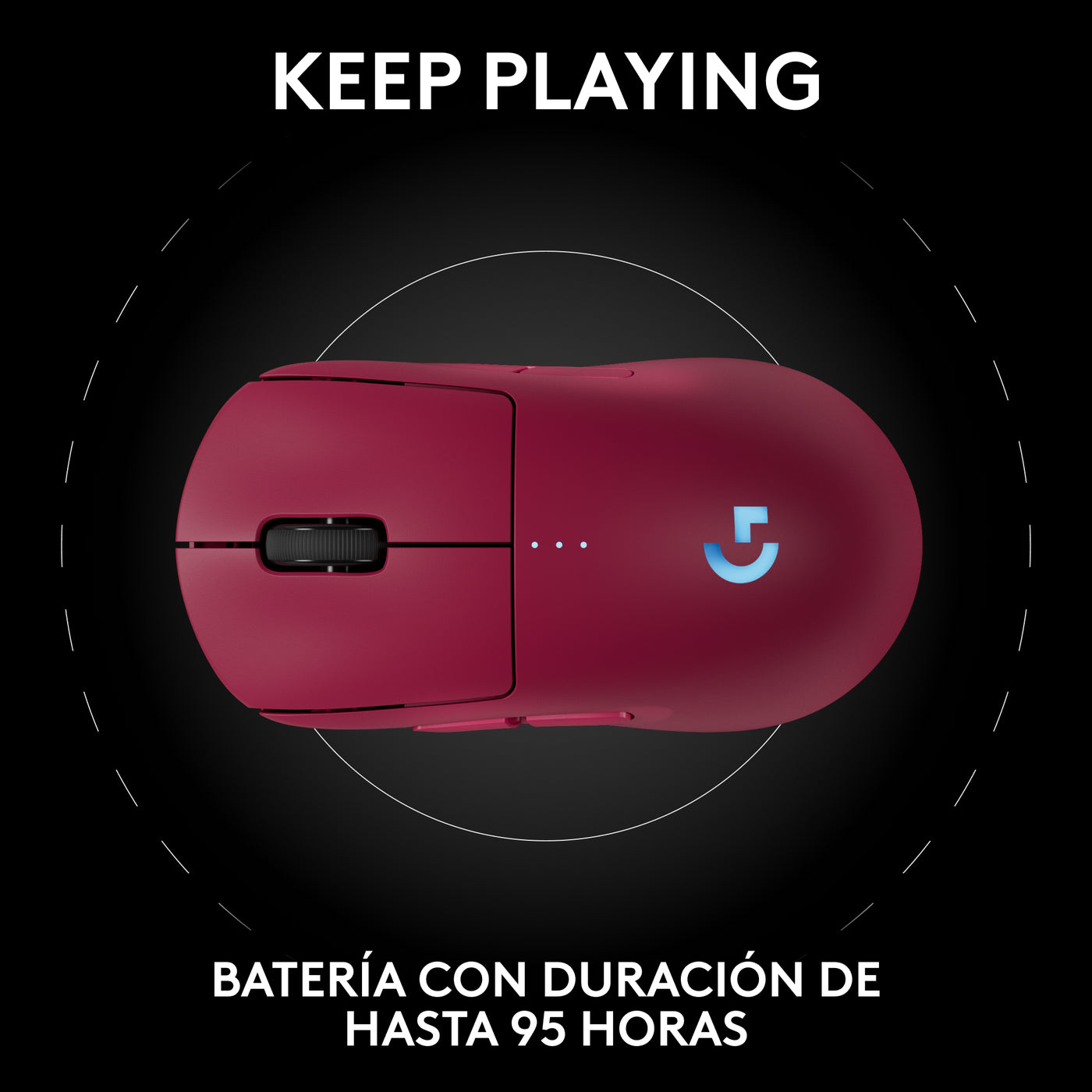 Mouse gamer logitech G PRO 2 - velocidad de la luz serie pro - Achorao