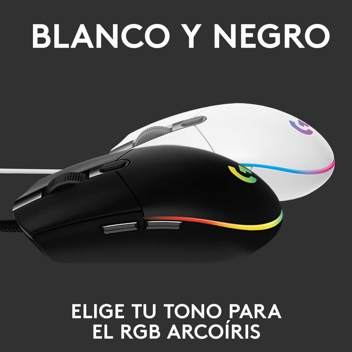Mouse Gamer Logitech G203 RGB Lightsync 6 botones - Achorao