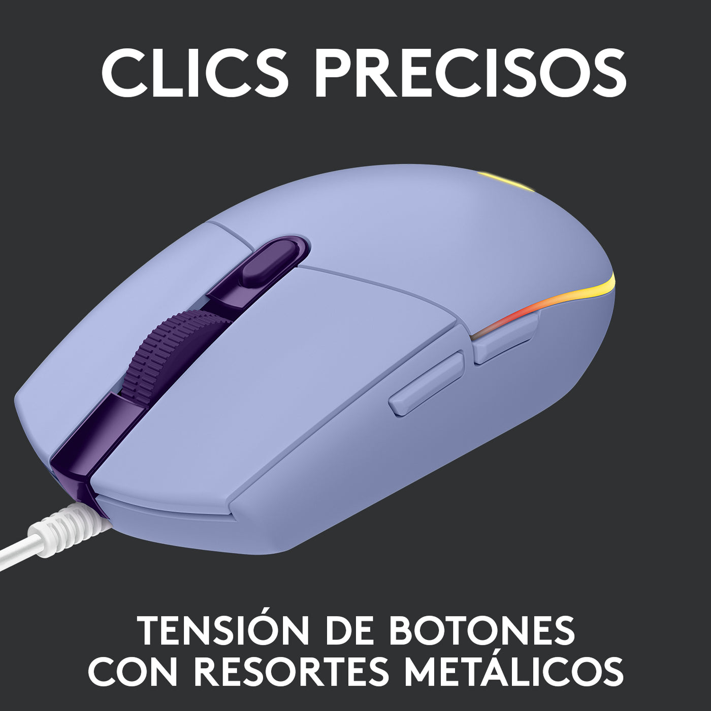 Mouse Gamer Logitech G203 RGB Lightsync 6 botones - Achorao