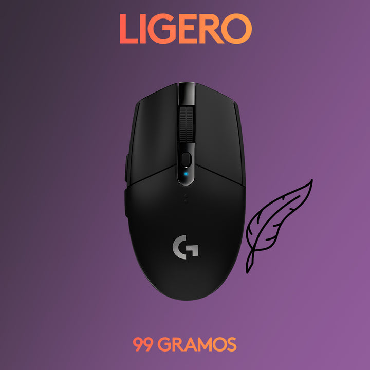 Mouse Gamer Logitech G305 Wireless 1ms Sensor Hero - Achorao
