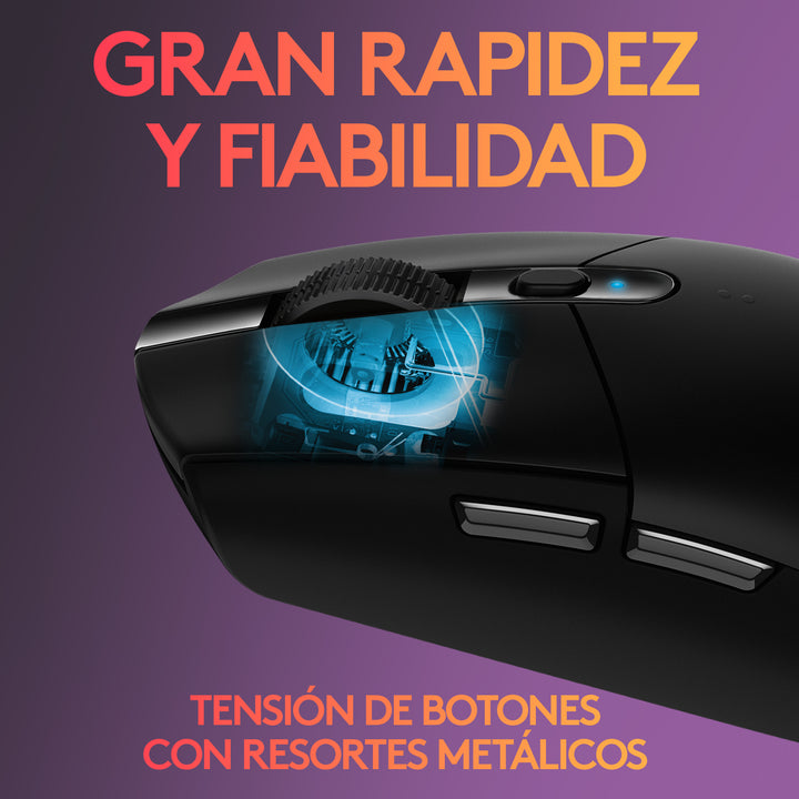 Mouse Gamer Logitech G305 Wireless 1ms Sensor Hero - Achorao