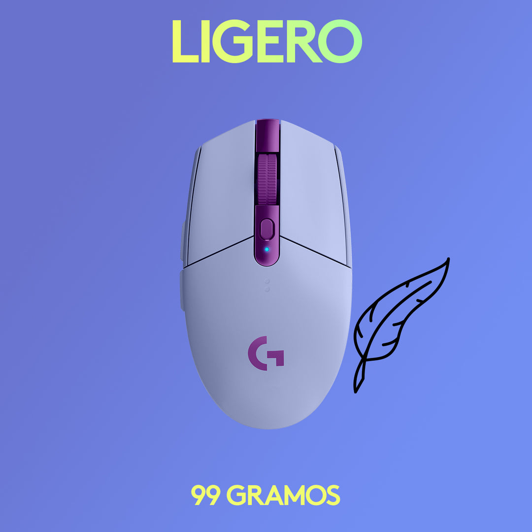 Mouse Gamer Logitech G305 Wireless 1ms Sensor Hero - Achorao