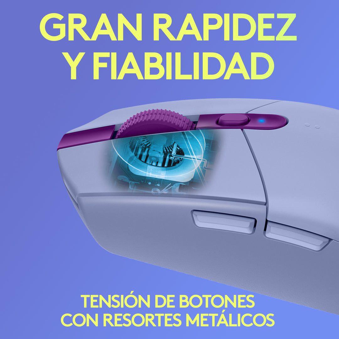 Mouse Gamer Logitech G305 Wireless 1ms Sensor Hero - Achorao