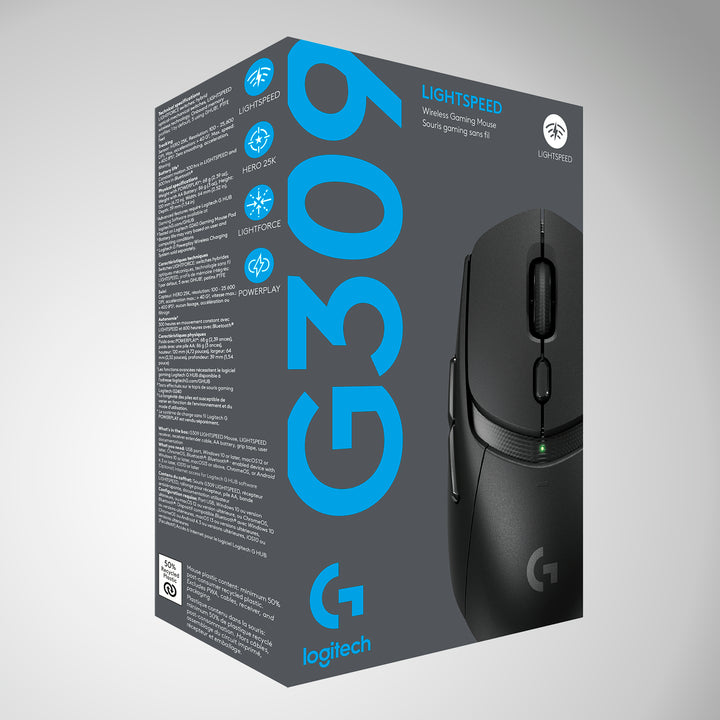 Mouse Gamer Logitech G309 lightspeed Bluetooth LIightforce Hero 25K - Achorao