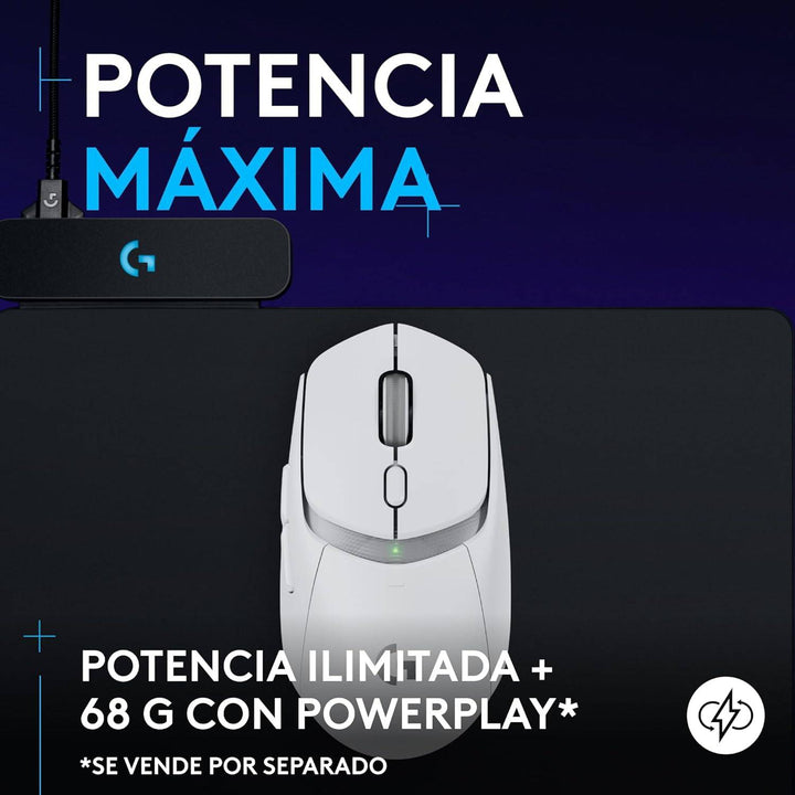 Mouse Gamer Logitech G309 lightspeed Bluetooth LIightforce Hero 25K - Achorao