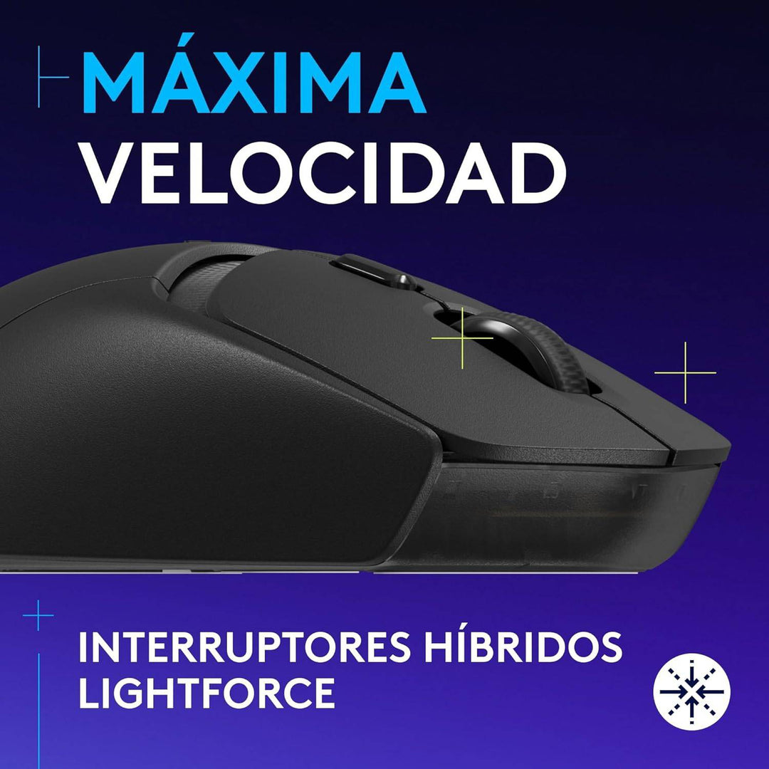 Mouse Gamer Logitech G309 lightspeed Bluetooth LIightforce Hero 25K - Achorao