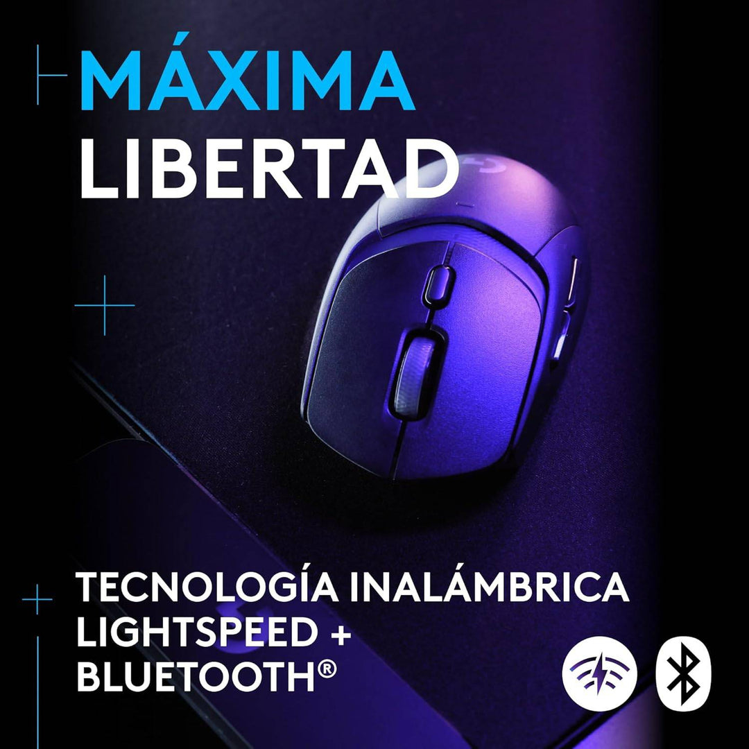 Mouse Gamer Logitech G309 lightspeed Bluetooth LIightforce Hero 25K - Achorao