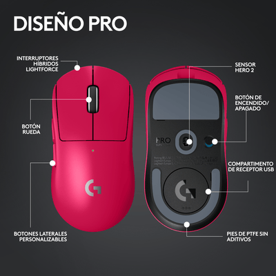MOUSE GAMER LOGITECH PRO X SUPERLIGHT 2 - Achorao