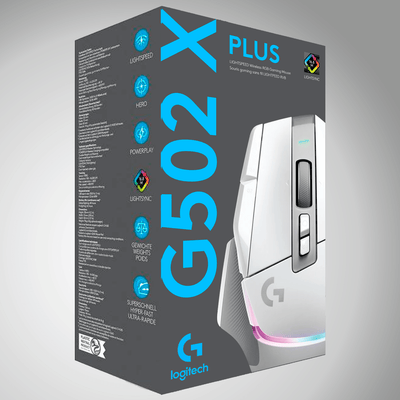 Mouse Inalámbrico  Gamer G502 X PLUS 25K DPI Lightforce RGB - Achorao