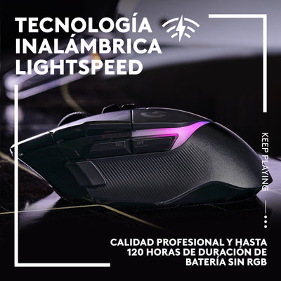 Mouse Inalámbrico  Gamer G502 X PLUS 25K DPI Lightforce RGB - Achorao