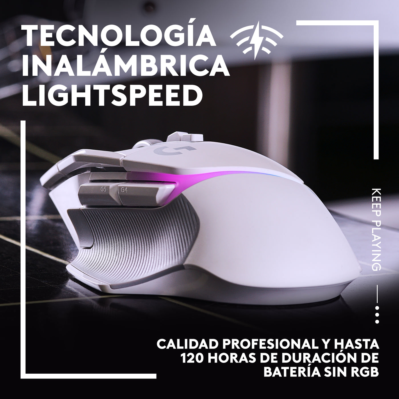 Mouse Inalámbrico  Gamer G502 X PLUS 25K DPI Lightforce RGB - Achorao