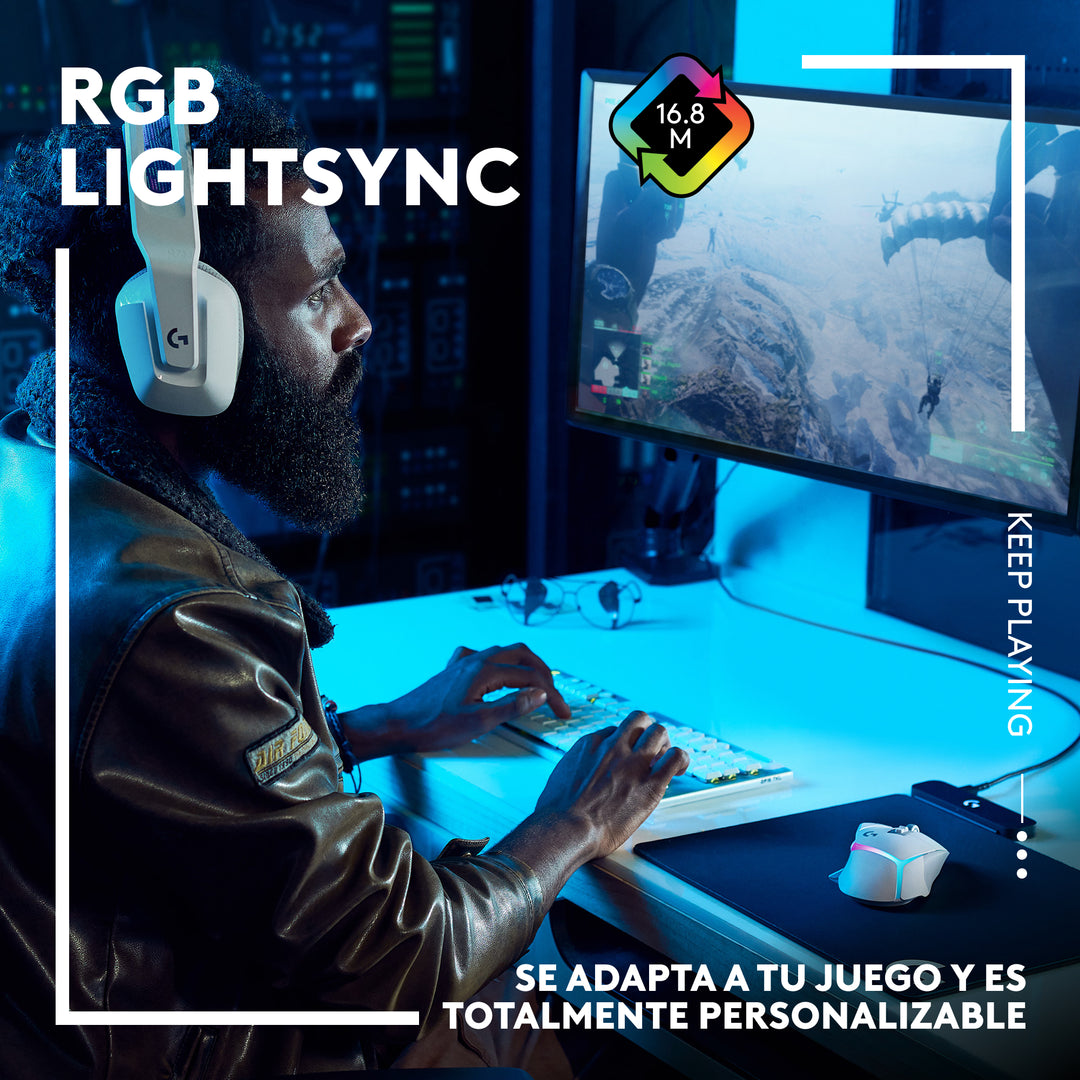 Mouse Inalámbrico  Gamer G502 X PLUS 25K DPI Lightforce RGB - Achorao