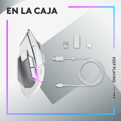 Mouse Inalámbrico  Gamer G502 X PLUS 25K DPI Lightforce RGB - Achorao