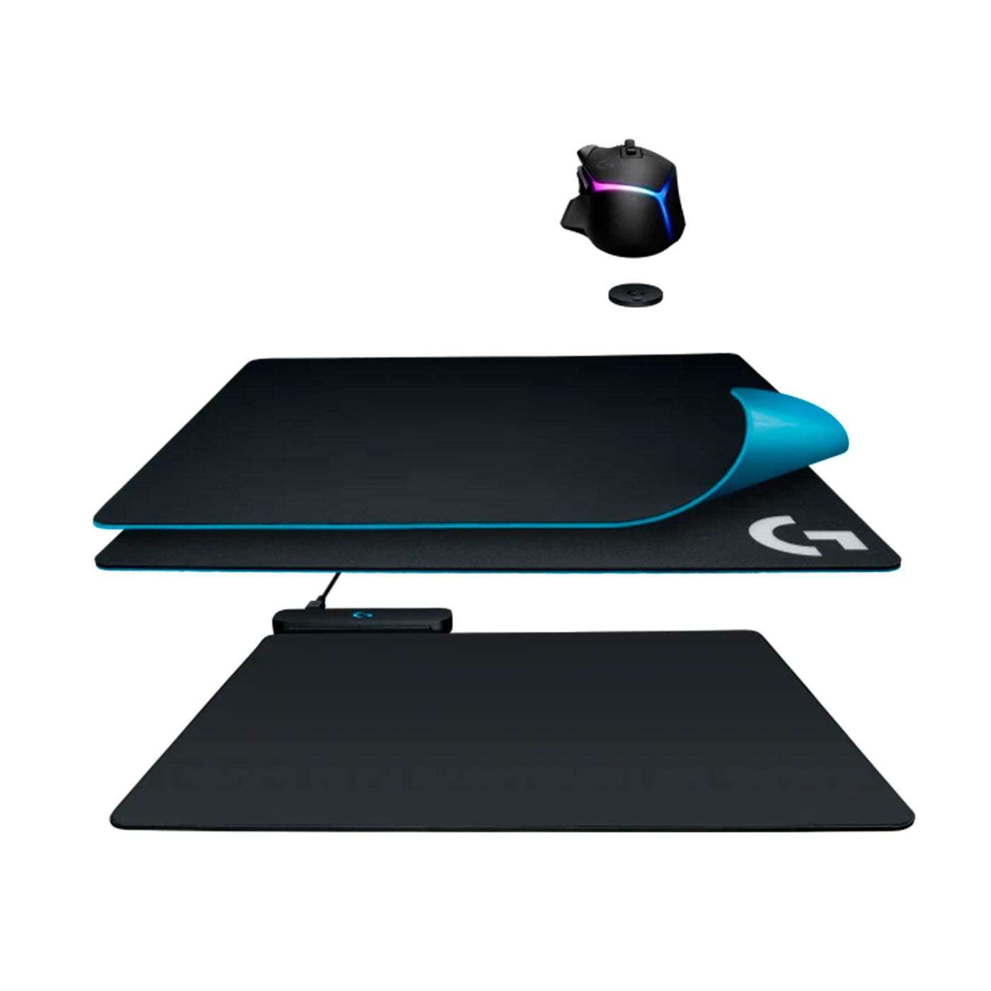 Mouse pad gamer Logitech Powerplay 2 Wireless Charger Lightspeed - Achorao