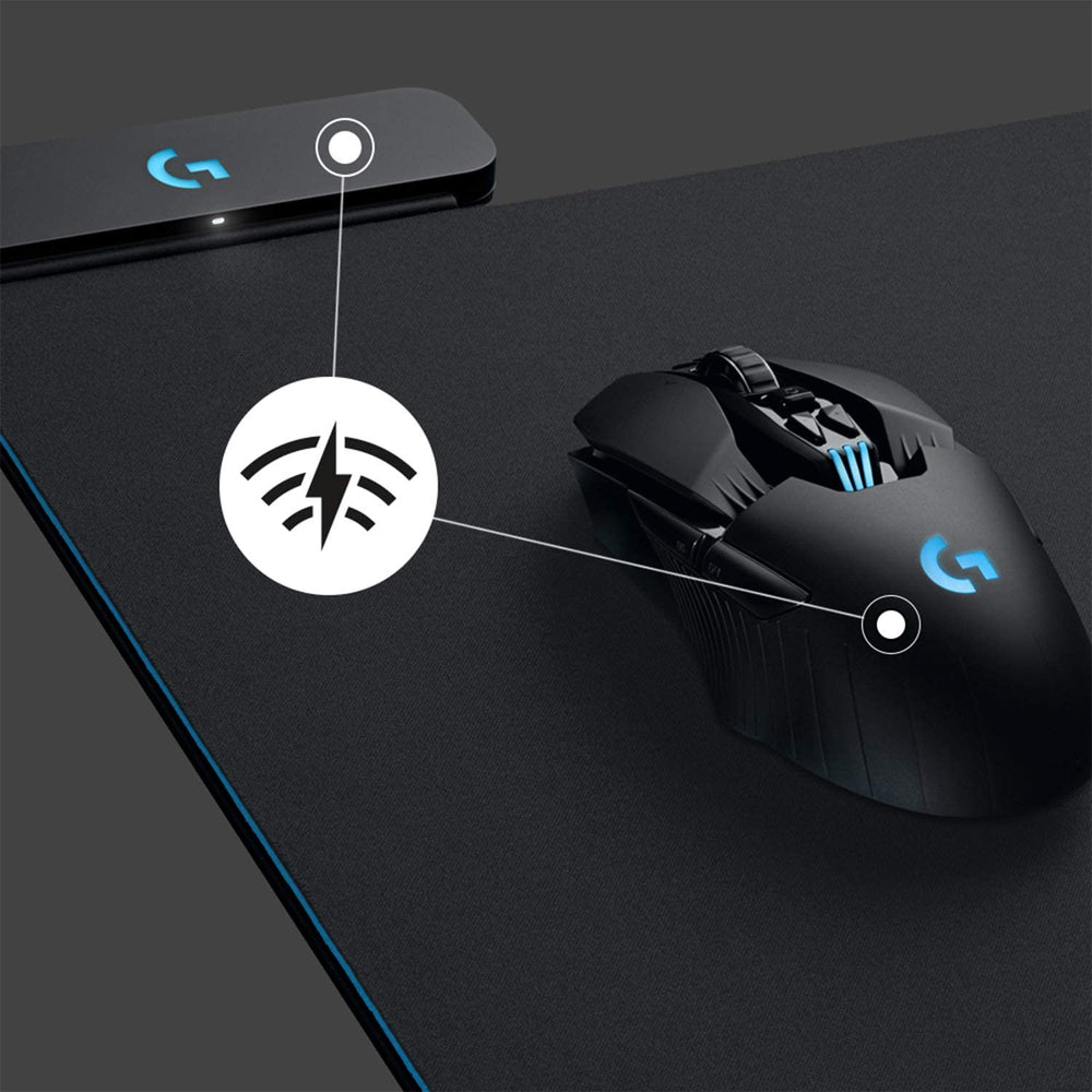 Mousepad cargador Powerplay Lightspeed RGB - Achorao
