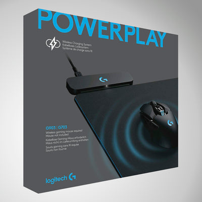 Mousepad cargador Powerplay Lightspeed RGB - Achorao