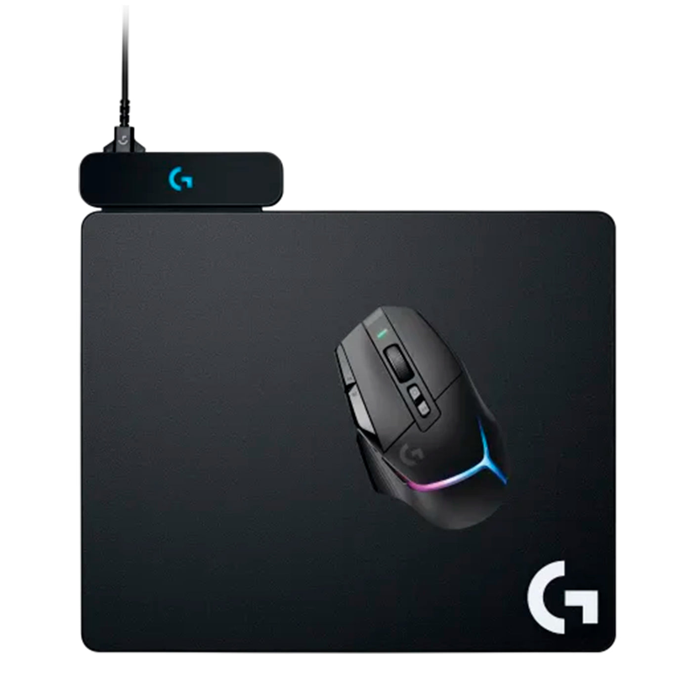 Mousepad cargador Powerplay Lightspeed RGB - Achorao