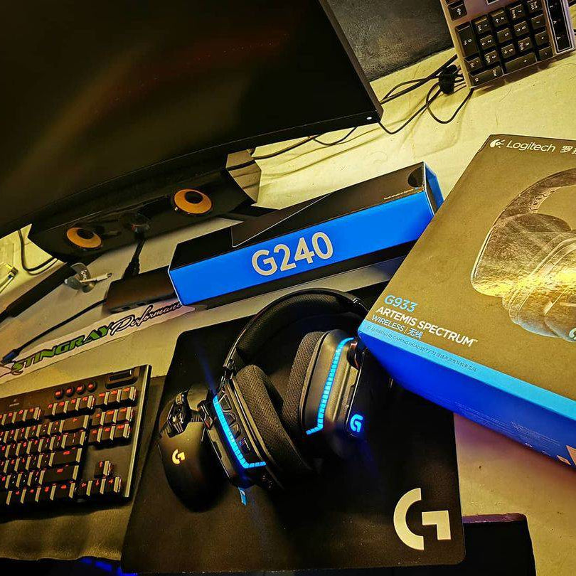 Mousepad G240 Talla M - Tela Preciso Ultra Fino 1mm - Achorao