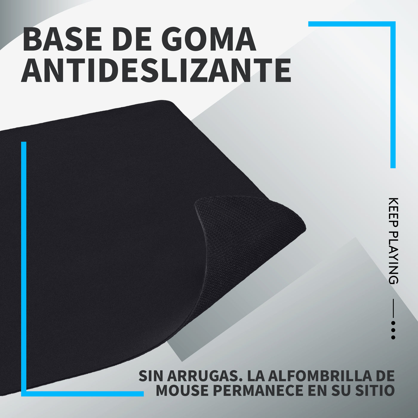 Mousepad G240 Talla M - Tela Preciso Ultra Fino 1mm - Achorao