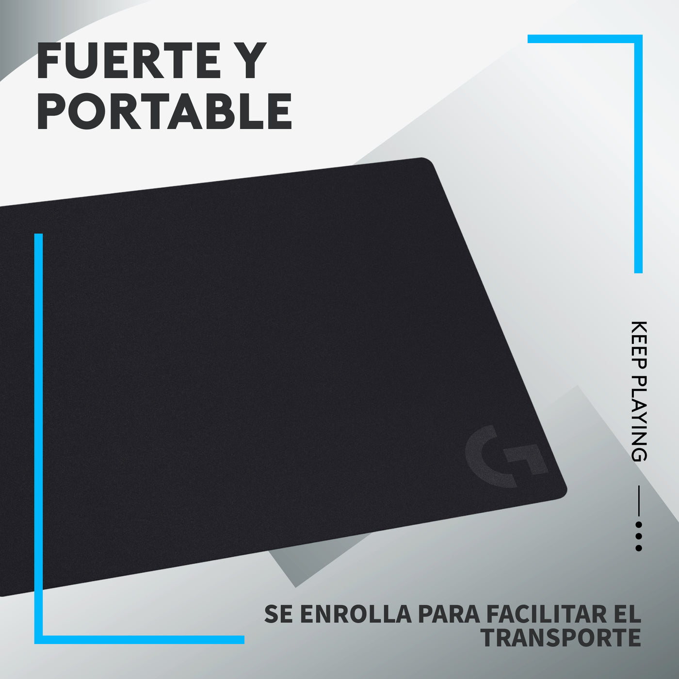 Mousepad G240 Talla M - Tela Preciso Ultra Fino 1mm - Achorao