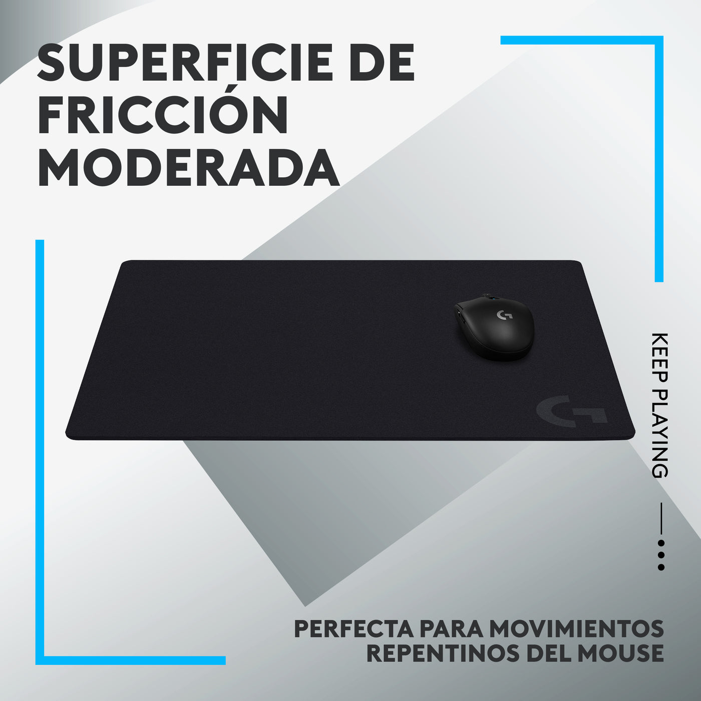 Mousepad G640 Talla L - Tela Preciso Para Esports Pro - Achorao