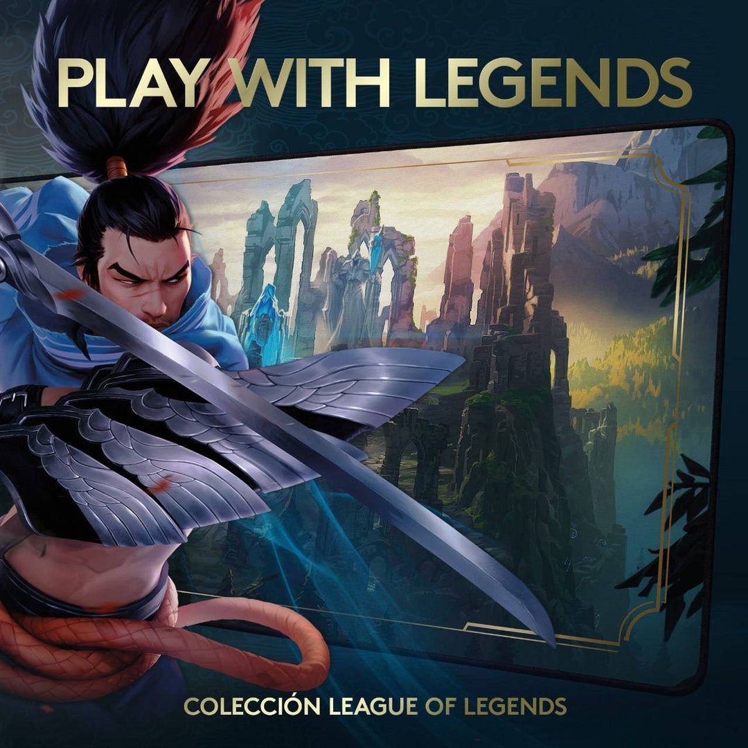 Mousepad G840 Talla XL - League of Legends Tela Fino 3mm - Achorao