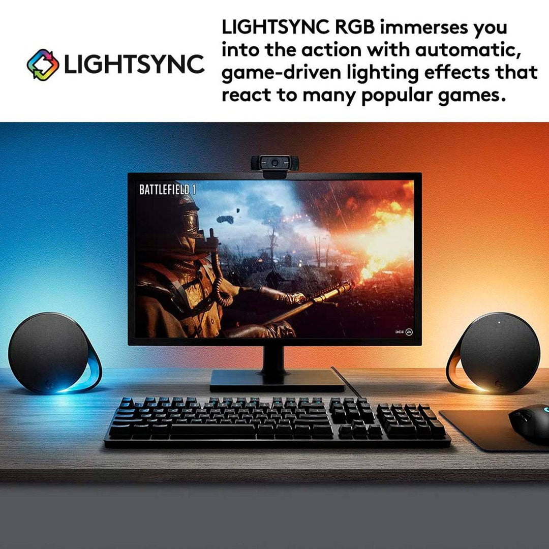 Parlantes Gamer Logitech G560 USB Bluetooth RGB Sub Woofer - Achorao