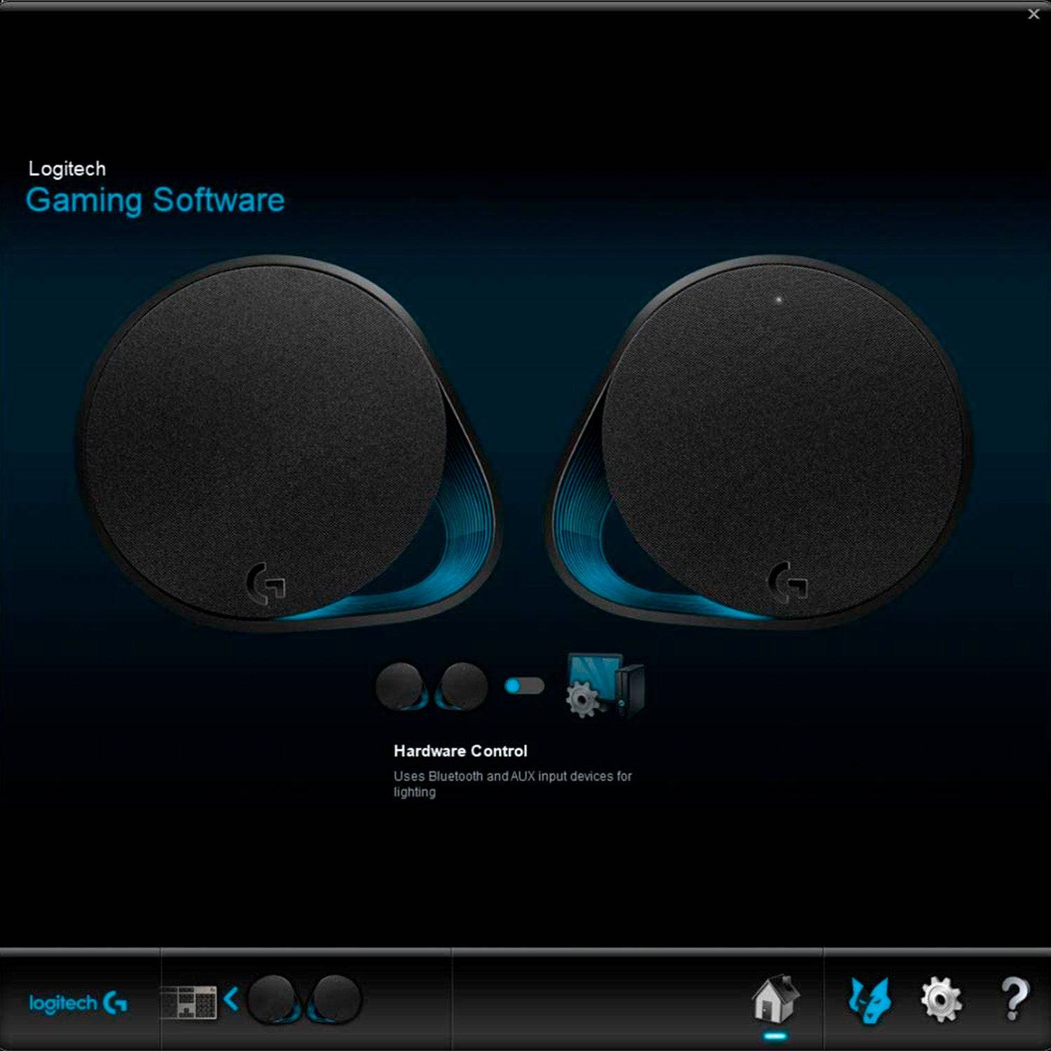 Logitech Desk Sub Parlantes gamer Bluetooth Logitech G560 RGB 2.1 con subwoofer, USB ...