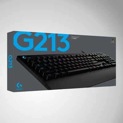 Teclado Gamer Logitech G213 prodigy  RGB Reposamanos Incluido - Achorao