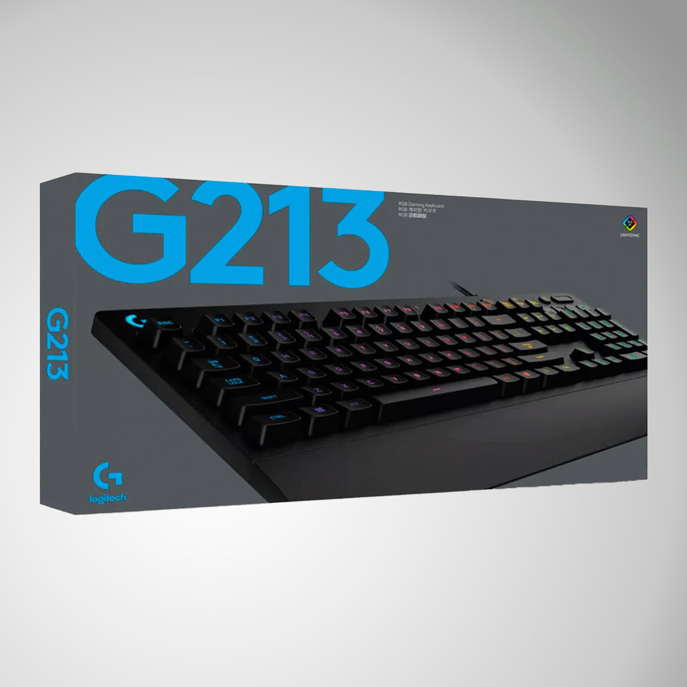 Teclado Gamer Logitech G213 prodigy  RGB Reposamanos Incluido - Achorao