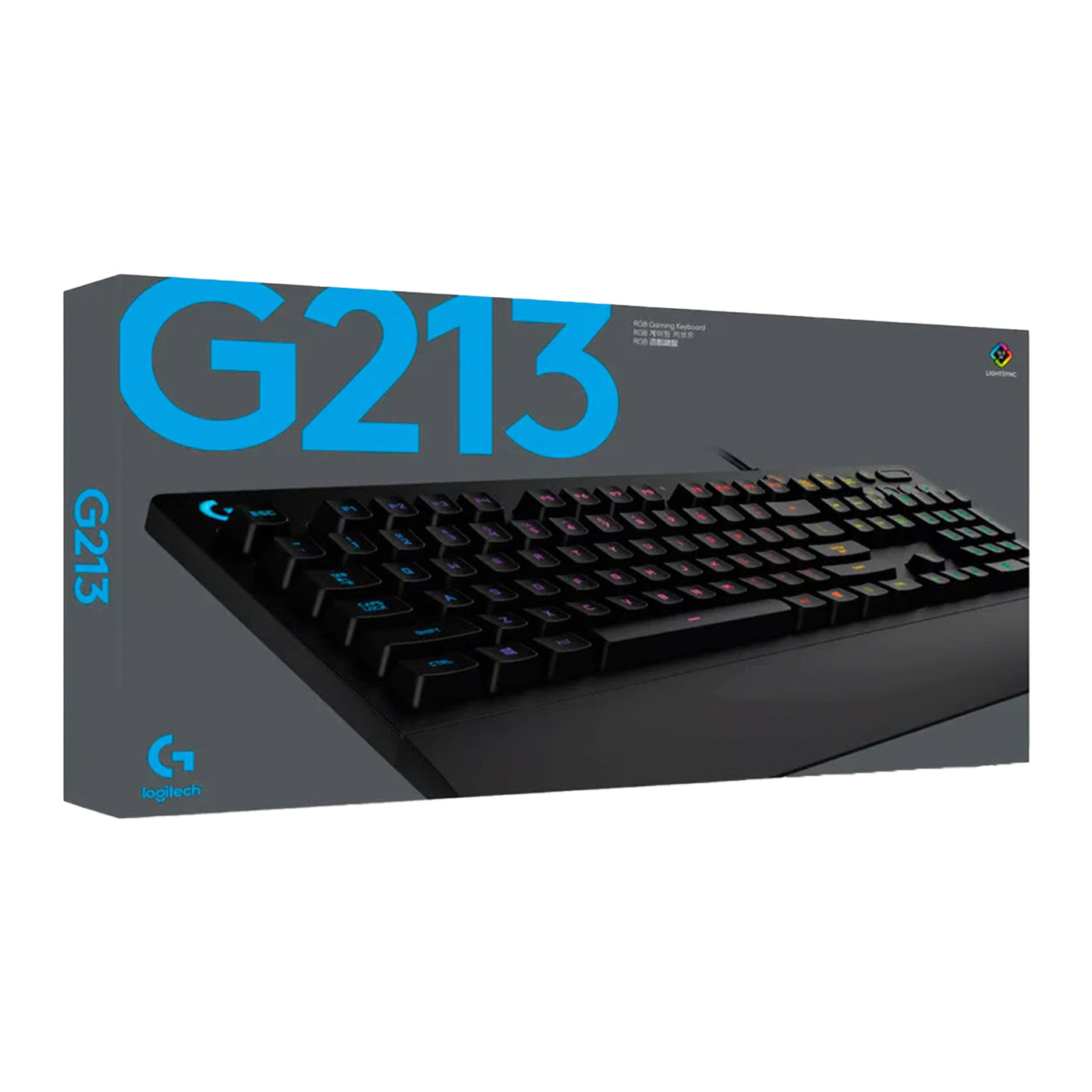 Teclado Gamer Logitech G213 prodigy  RGB Reposamanos Incluido - Achorao