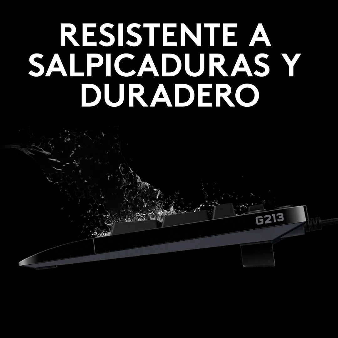 Teclado Gamer Logitech G213 prodigy  RGB Reposamanos Incluido - Achorao