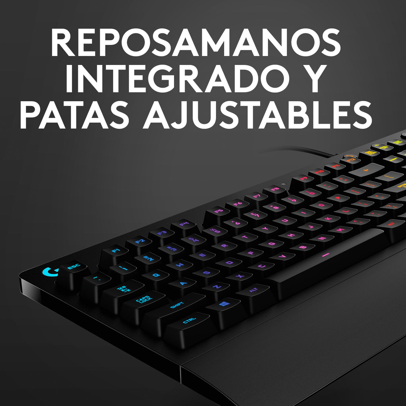 Teclado Gamer Logitech G213 prodigy  RGB Reposamanos Incluido - Achorao