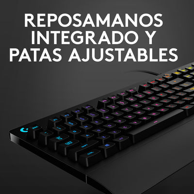 Teclado Gamer Logitech G213 prodigy  RGB Reposamanos Incluido - Achorao