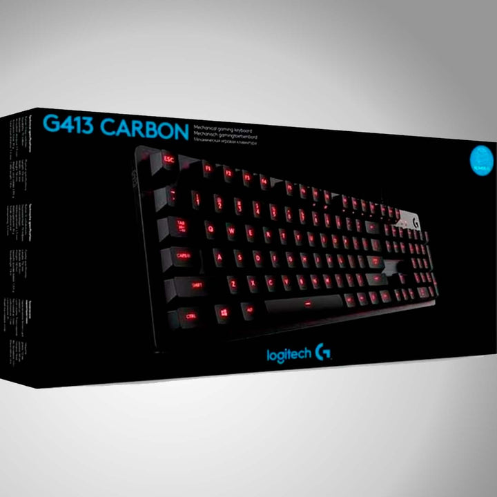 Teclado Gamer Logitech G413 Lightsync Red Mecánico FPS - Achorao