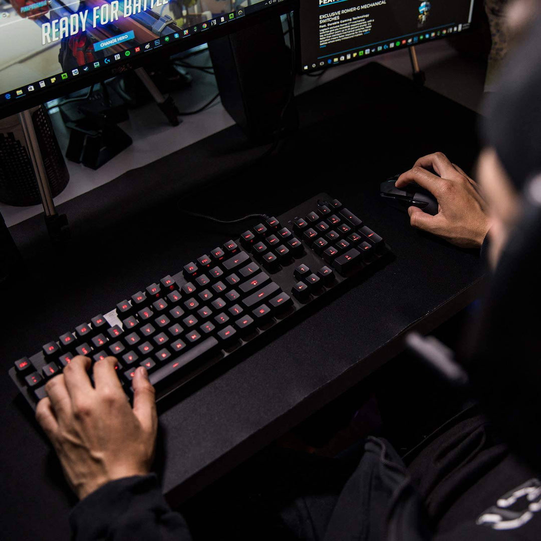 Teclado Gamer Logitech G413 Lightsync Red Mecánico FPS - Achorao