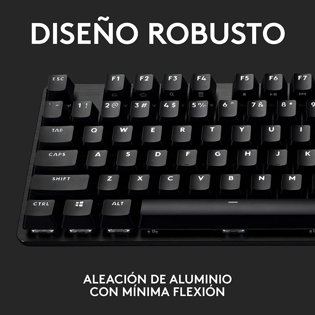 Teclado Gamer Logitech G413 SE Led White Mecánico FPS - Achorao