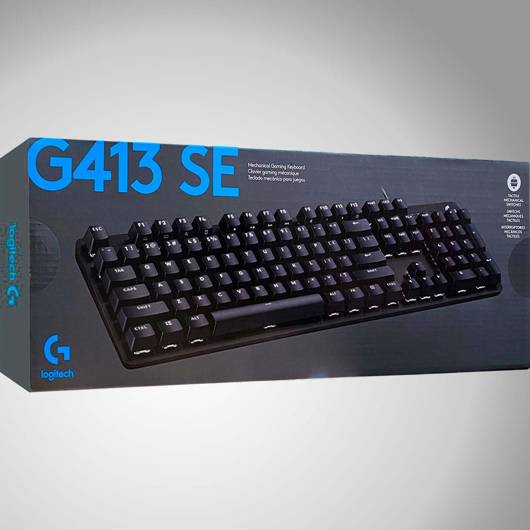 Teclado Gamer Logitech G413 SE Led White Mecánico FPS - Achorao
