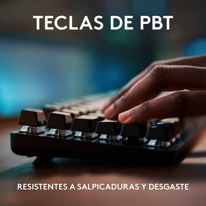 Teclado Gamer Logitech G413 TKL SE Led White Mecánico - Achorao