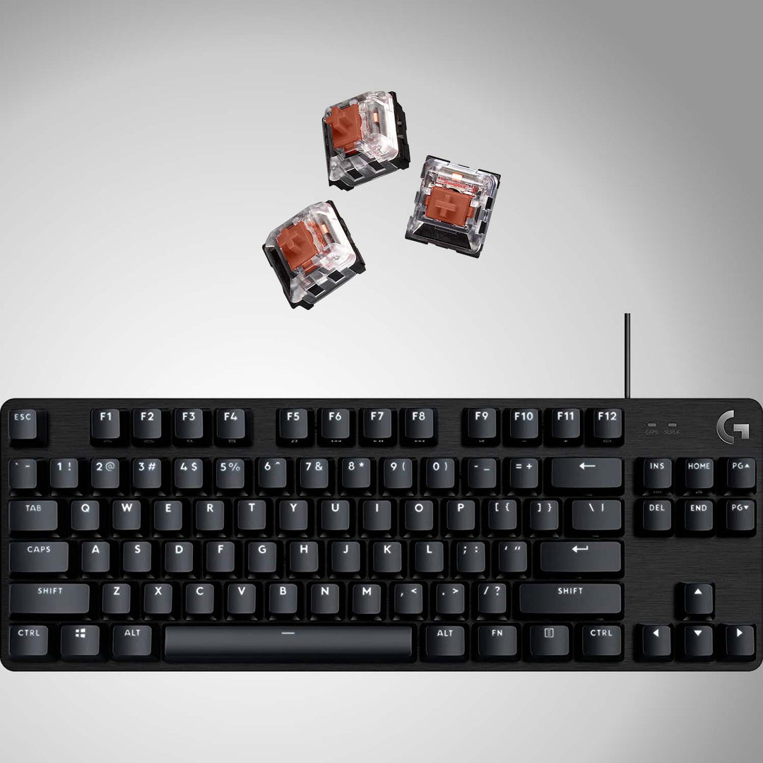Teclado Gamer Logitech G413 TKL SE Led White Mecánico - Achorao