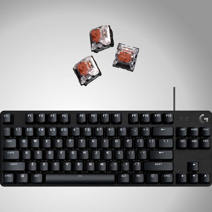 Teclado Gamer Logitech G413 TKL SE Led White Mecánico - Achorao