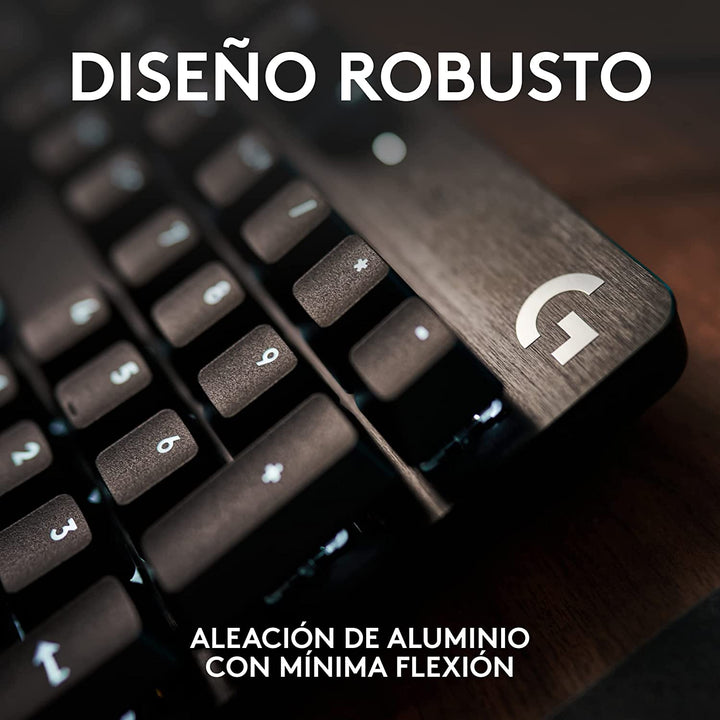 Teclado Gamer Logitech G413 TKL SE Led White Mecánico - Achorao