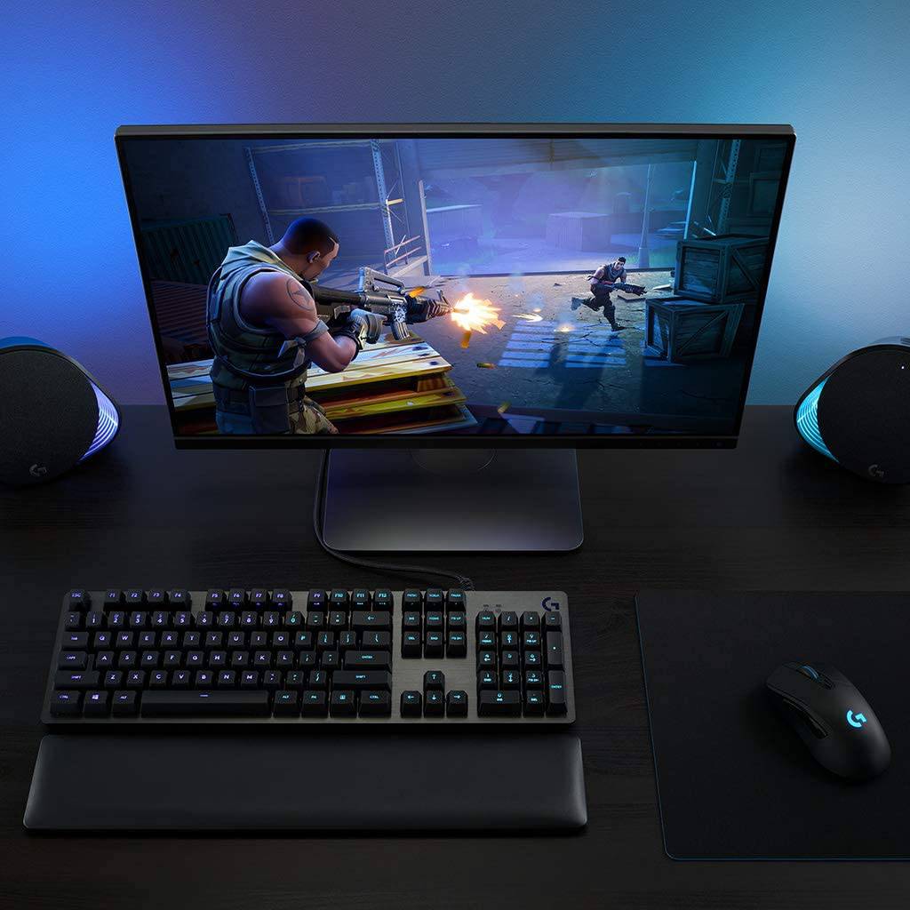 Teclado Gamer Logitech G513 RGB Mecánico Reposamanos Incluido - Achorao