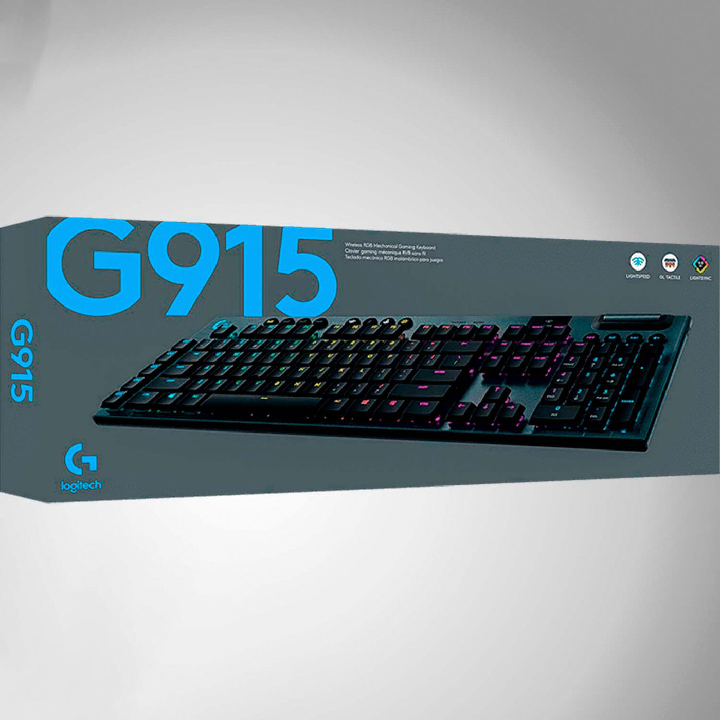 Teclado Gamer Logitech G915 Wireless 1ms Ultra Delgado - Achorao