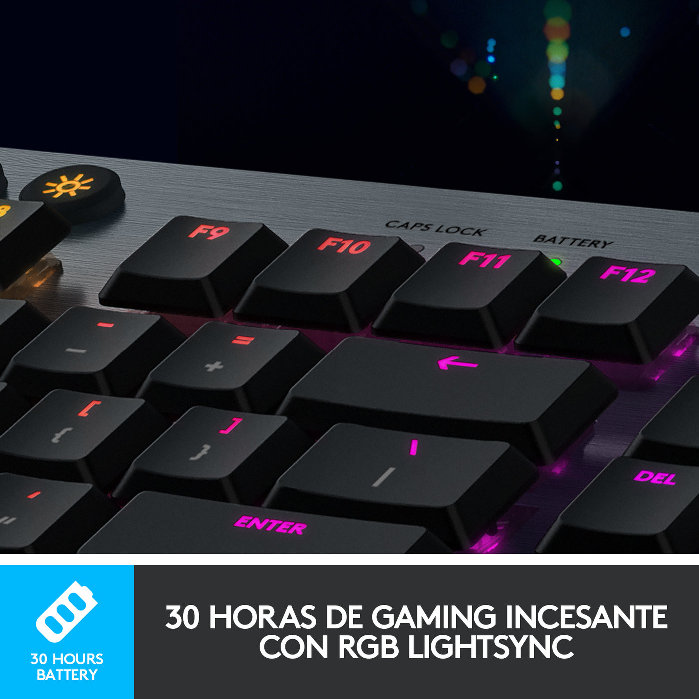 Teclado Gamer Logitech G915 Wireless 1ms Ultra Delgado - Achorao
