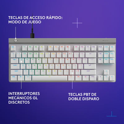 Teclado Logitech G G515 TKL con cable DEMO - Achorao