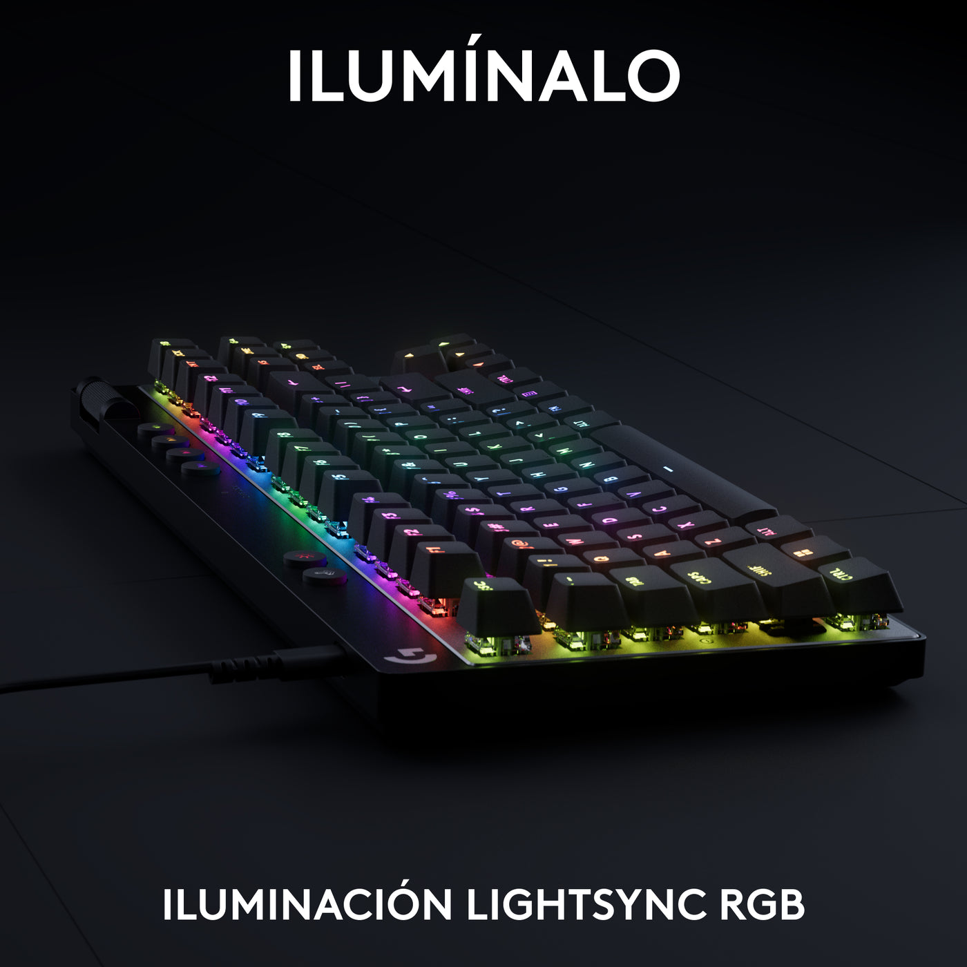 Teclado Logitech PRO X TKL RAPÌD ANÁLOGO MAGNÉTICO - LIGHTSYNC RGB - Achorao