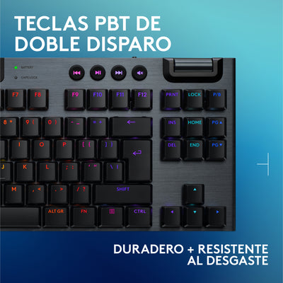 Teclado de Juego Inalámbrico Logitech G G915 X LIGHTSPEED TKL - Achorao