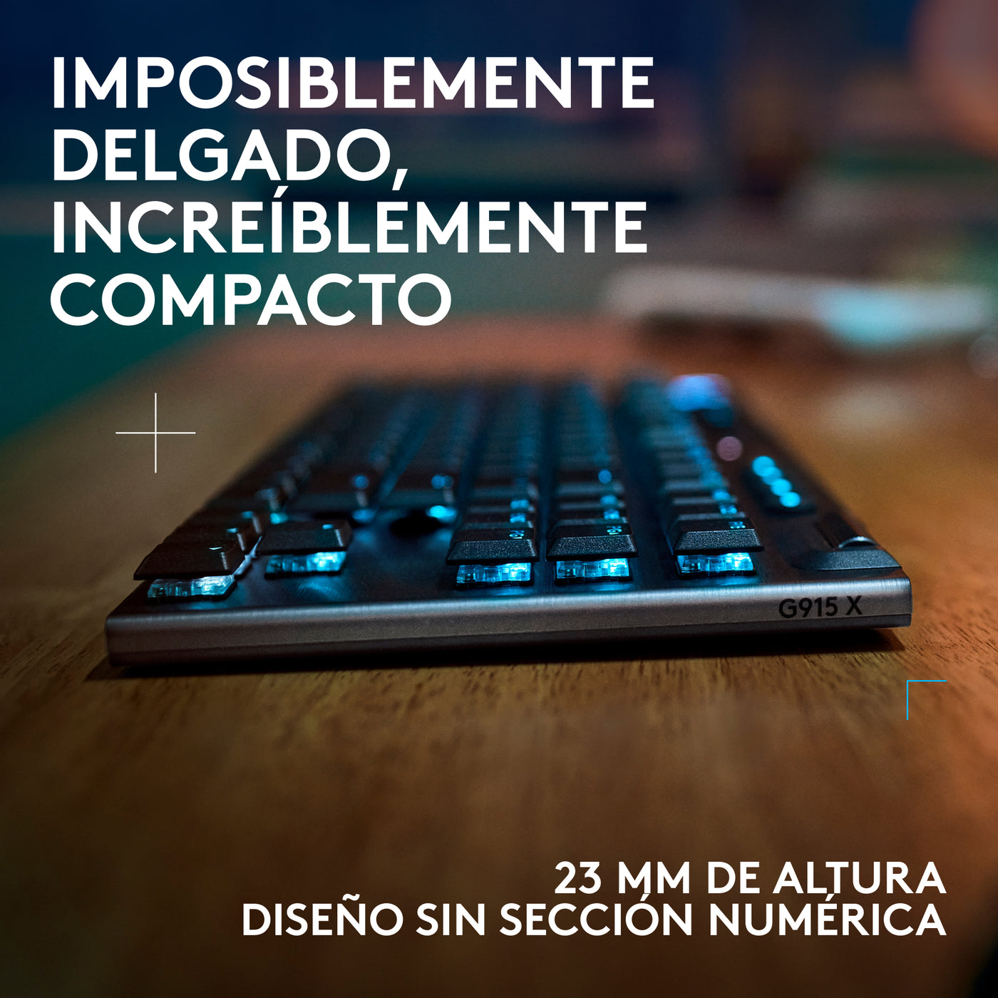 Teclado de Juego Inalámbrico Logitech G G915 X LIGHTSPEED TKL - Achorao